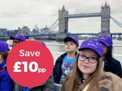 Book by 31st May & save £10pp
